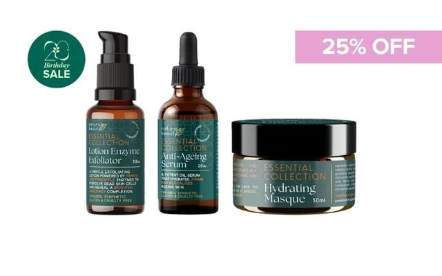 25% Off Naturals Beauty Essential Collection Range Cover Image